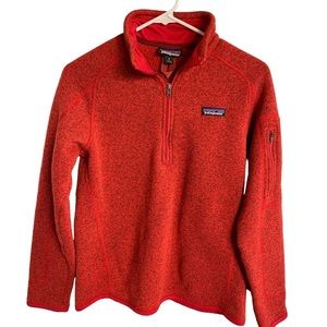 Patagonia Red Quarter-Zip Jacket